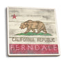 Ceramic Coaster | Ferndale California State Flag